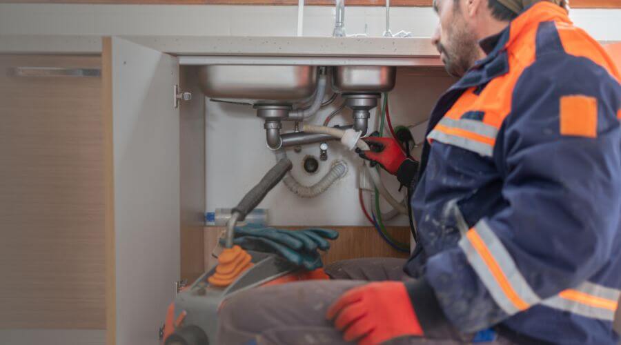 Professional slab leak plumber services in Seaforth, MN